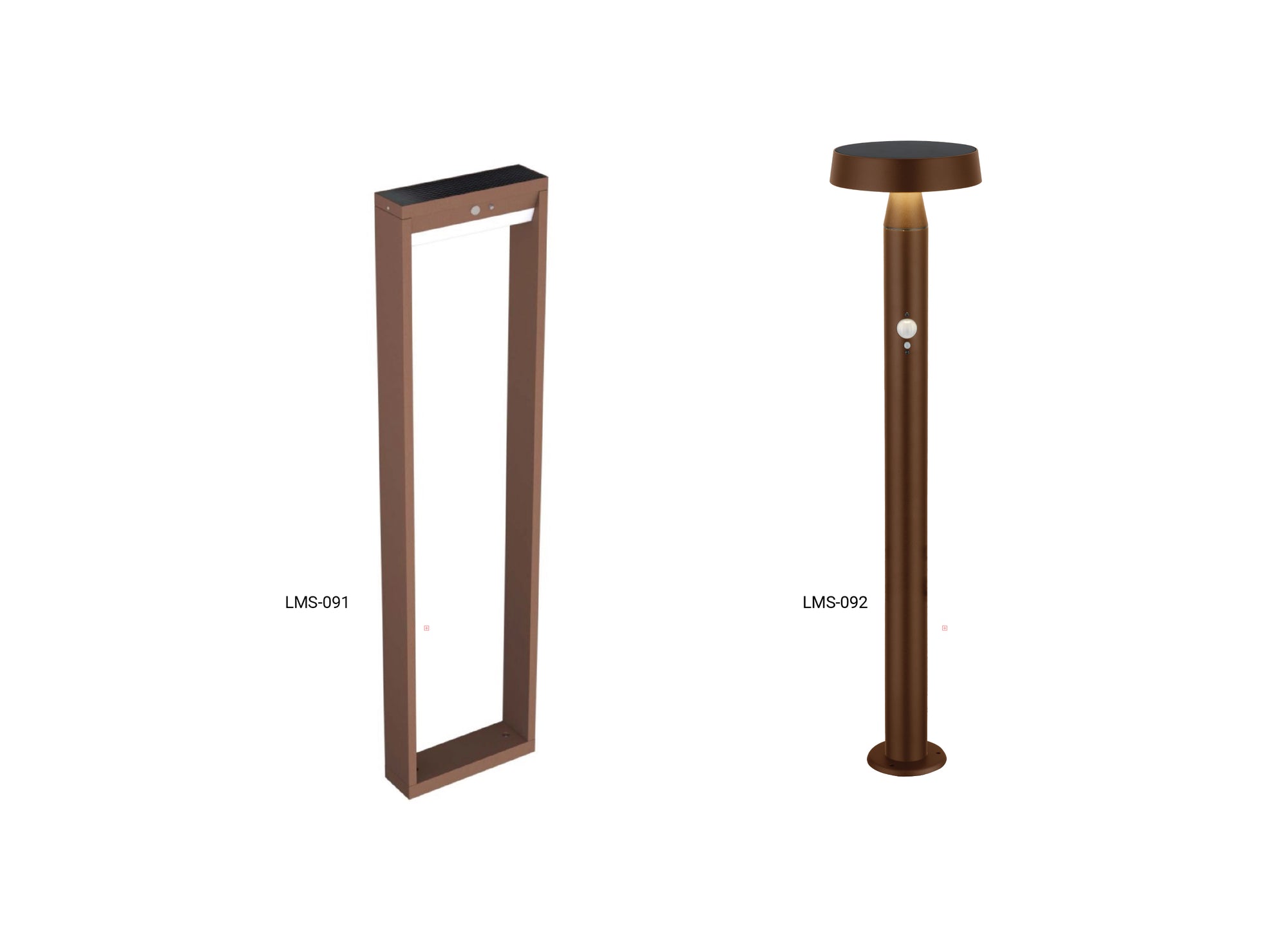 Lampioncini solari da esterno dal design moderno per illuminazione professionale di giardini e percorsi