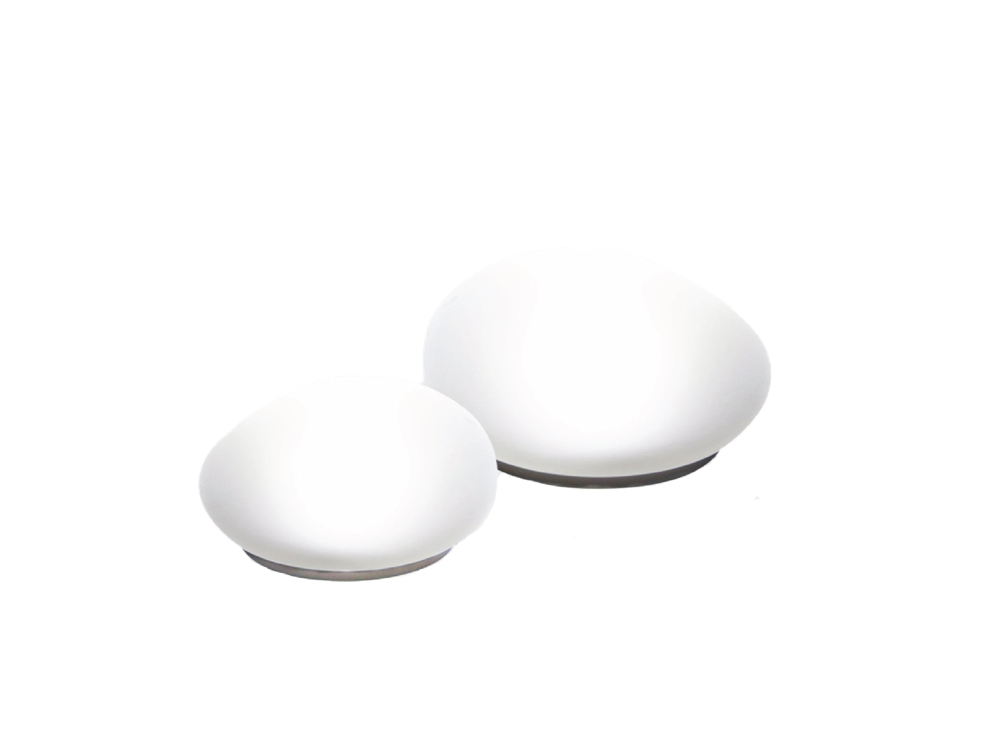 Lampade ad energia solare con pannello fotovoltaico integrato a forma di sasso per decorazione giardino